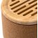 Mini altavoz bluetooth para publicidad de bambú Yamo Crudo detalle 1