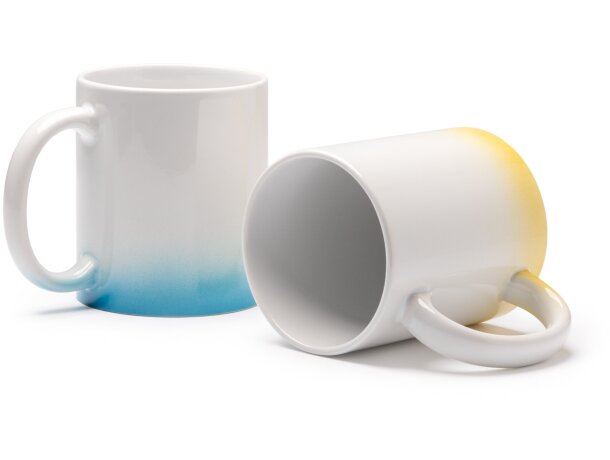 Taza Nevex de cerámica 350ml con efecto degradado Negro detalle 2