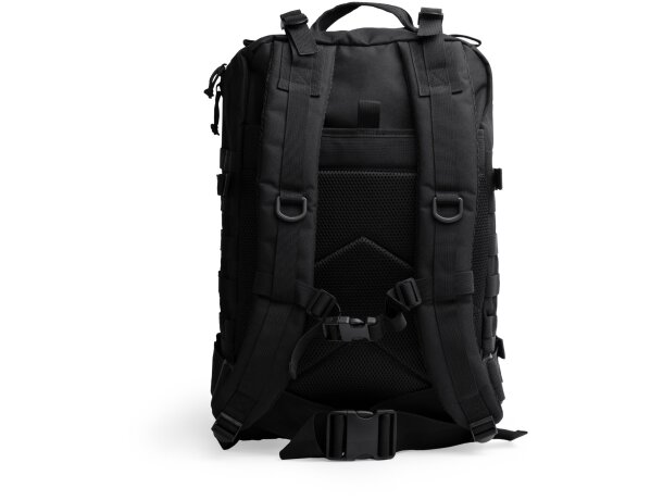 Mochila Malony 45L poliéster 600D con sistema antirrobo Negro detalle 2