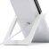 Soporte móvil personalizado de bambú Alok Blanco detalle 4