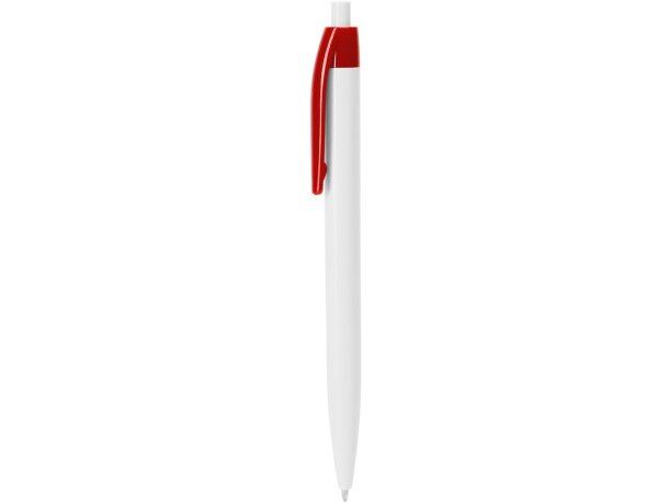 Bolígrafo con nombre con pulsador unisex plástico tinta azul Rojo detalle 20