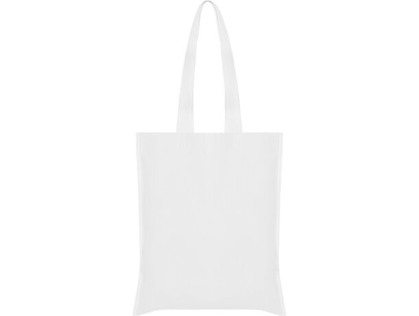 Bolsa tejido no tejido polipropileno sin fuelle 80 g/m2 Azul electrico detalle 43