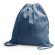 Mochila de cuerdas tela camaño variados colores 200 g/m2 Negro detalle 3