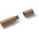 Memoria USB Viken 16GB cartón reciclado diseño cilíndrico eco Crudo detalle 2