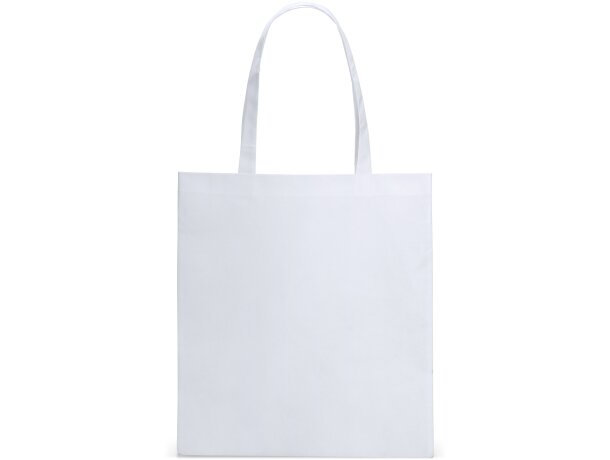 Bolsa tejido no tejido personalizada Mito Blanco detalle 5
