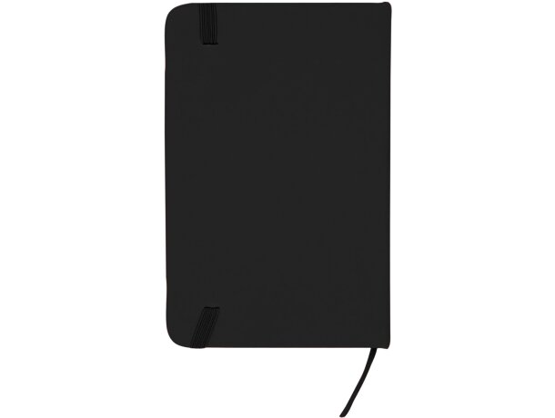 Bloc de notas A6 con tapa rígida polipiel Coral Negro detalle 5