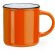 Taza JACK Naranja/blanco detalle 23