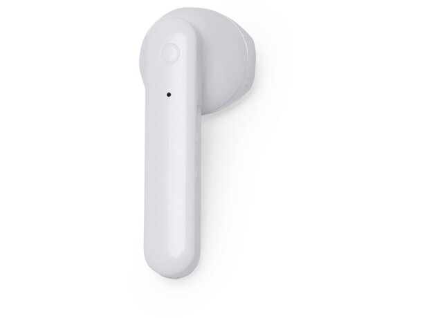 Auriculares inalámbricos de plástico Ferry Blanco detalle 5