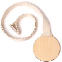 Medalla Holden bambú natural cordón algodón eventos