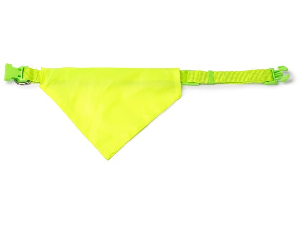 Bandana reflectante Nalak amarillo fluor con cinta ajustable Amarillo fluor detalle 3