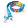 Lanyard sublimación Sinatra en poliéster doble 100 cm Blanco detalle 3