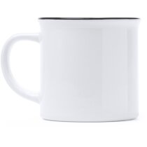 Taza cerámica vintage bicolor Kumbo 300ml retro