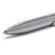 Bolígrafo Lois plata de acero inoxidable reciclado Plata detalle 1