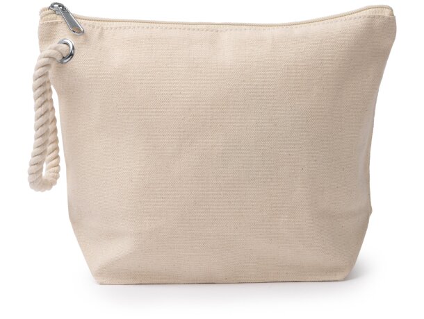 Neceser Nauty Natural algodón 320 g/m² con asa náutica Crudo detalle 3