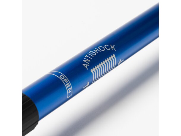 Set bastones trekking Vulcan aluminio con sistema amortiguación Negro detalle 6