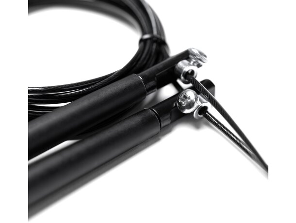 Cuerda de saltar para empresa unisex 120 g/m2 Rocky Negro detalle 1