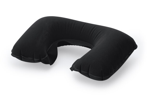 Almohadilla inflable de viaje Ansar Negro detalle 4