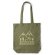 Bolsa ecológica asas largas de tela de cañamo 200 g/m2 Mafil Negro detalle 2