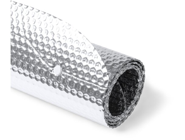 Parasol Ferve plata con diseño burbuja sin ribete para coche Plata detalle 1