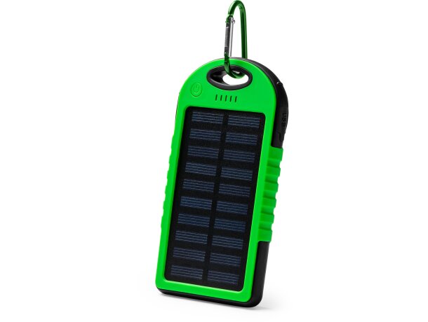 Bateria externa solar DROIDE Blanco detalle 4