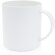 Taza estilo clásico de plástico pla 350ml Parcha Blanco detalle 6