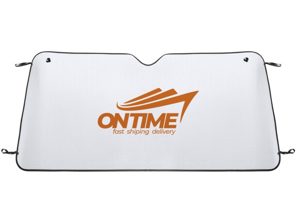 Parasol Columbia aluminio metalizado para camión y furgoneta Negro detalle 2