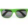 Gafas de sol serigrafiadas con montura en acabado mate y uv400 en pp Ariel Verde helecho