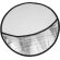 Cubre volantes de aluminio 50 g/m2 Negro detalle 1
