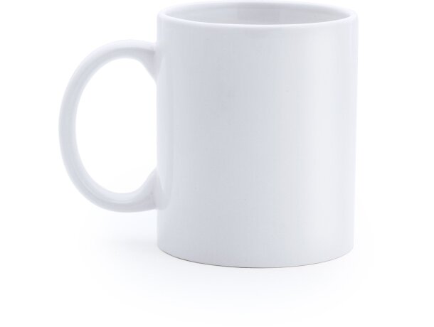 Taza cerámica Lima 350ml personalizable por sublimación Blanco detalle 7