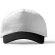 Gorra estilo casual freya Blanco/negro