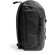 Mochila Jarvis negro en pu leather con compartimento para portátil Negro detalle 3