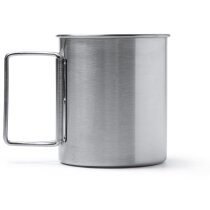Taza Teide acero inoxidable asas plegables 450ml