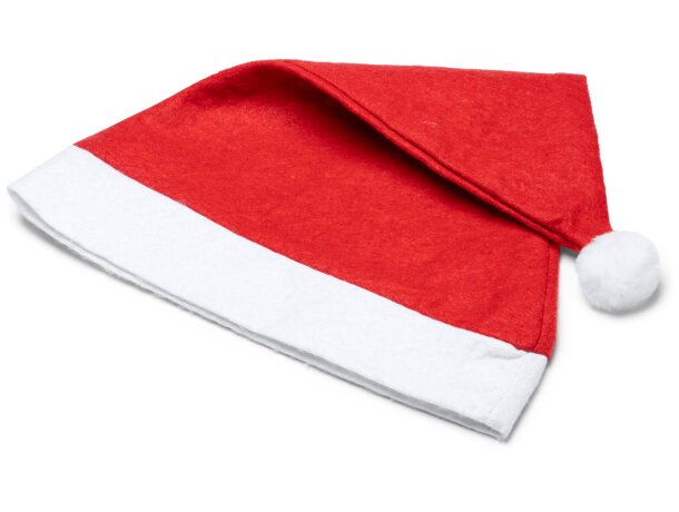 Gorro navideño Elfy con ajuste universal para adulto Rojo detalle 2