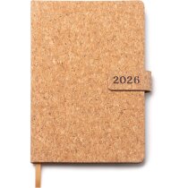 Agenda Vasir Natural con cubierta de corcho