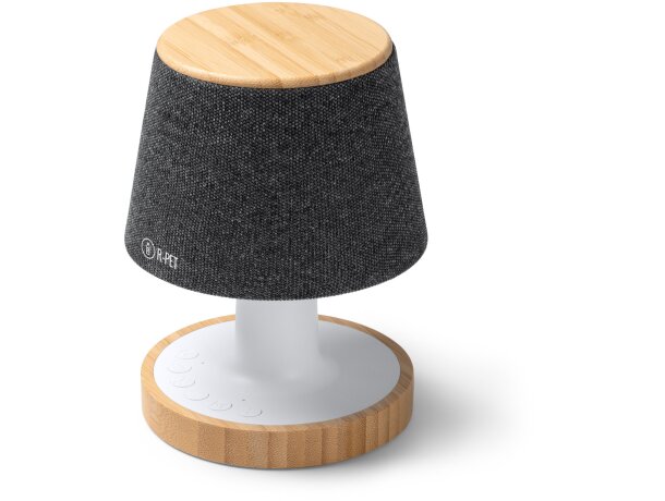 Altavoz lámpara Tremens con bluetooth y sonidos relajantes Gris vigore detalle 4