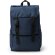 Mochila Solap negro 600D RPET con compartimento portátil 15 Marino