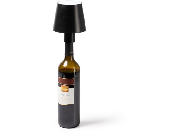 Lámpara Tomson negro con tres modos de luz led regulable táctil Negro detalle 2