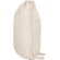 Mochila de cuerdas multiusos de algodón 140 g/m2 Mirlo Crudo detalle 6