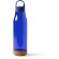Bidón Basti transparente de RPET con base de corcho 720ml Royal