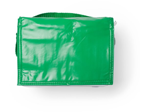 Bolsa térmica con cremallera de pvc Tibu Verde helecho detalle 9