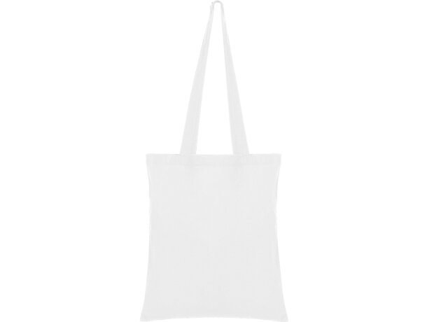 Bolsa de algodón con logo de variados colores 140 g/m2 Mountain Blanco detalle 7