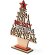 árbol de navidad con mensaje desmontable de madera Madera detalle 3