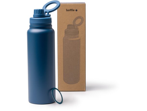 Bidón térmico Heyman acero inoxidable reciclado 1 litro Blanco detalle 6