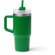 Taza Gotex acero inoxidable reciclado con asa y pajita Verde helecho