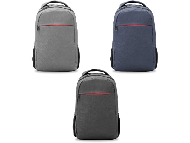 Mochilas deportivas personalizadas baratas poliéster Chucao Negro vigore detalle 4