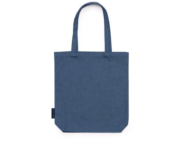 Bolsa de la compra tejido vaquero reciclado asas largas Vaquero detalle 2