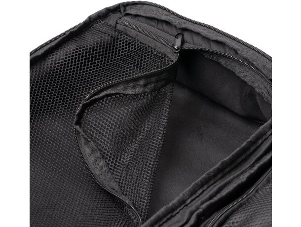 Mochila Beria antirrobo con compartimentos acolchados Negro detalle 8