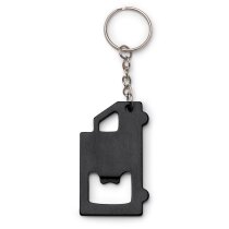 Llavero abridor Tolvak de aluminio con forma de camión