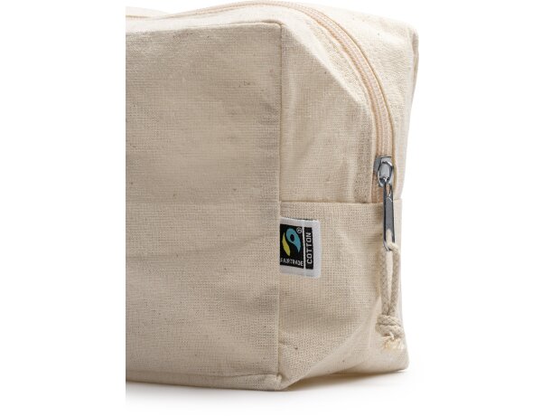 Neceser multiusos algodón fairtrade 180 g/m2 Naro Crudo detalle 1