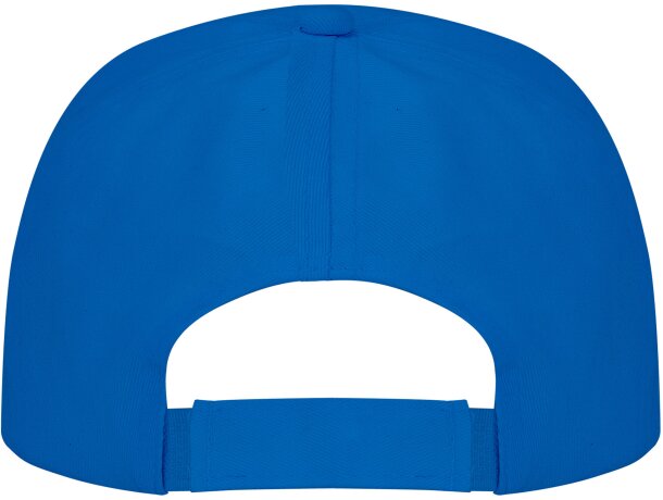 Gorras béisbol con cierre ajustable velcro de algodón 170 g/m2 Uranus Royal detalle 18